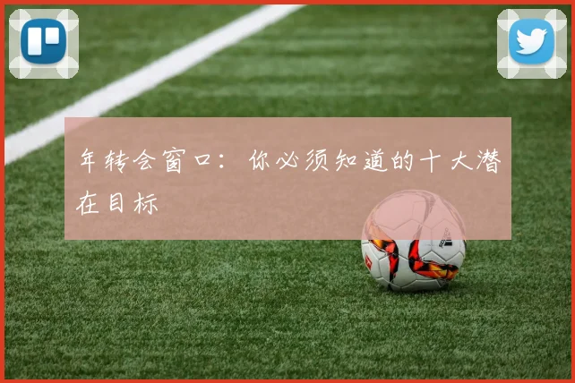 年转会窗口：你必须知道的十大潜在目标