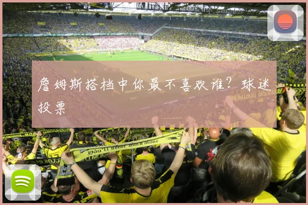 詹姆斯搭档中你最不喜欢谁？球迷投票